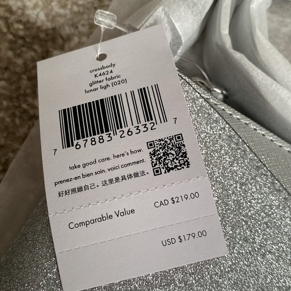 Kate Spade Glitter Fabric lunar - Picture 2 of 7